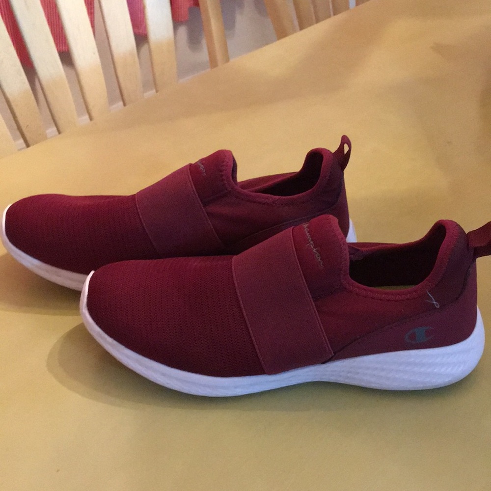 Maroon Champion shoes size 9